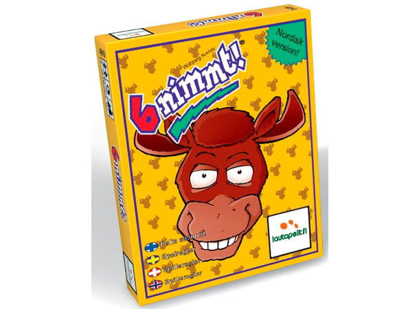 6 Nimmt Kortspel Svensk utgåva 